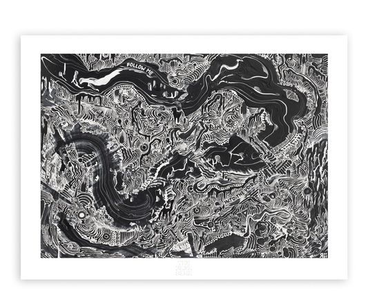 Follow Me into the Void | Art Print